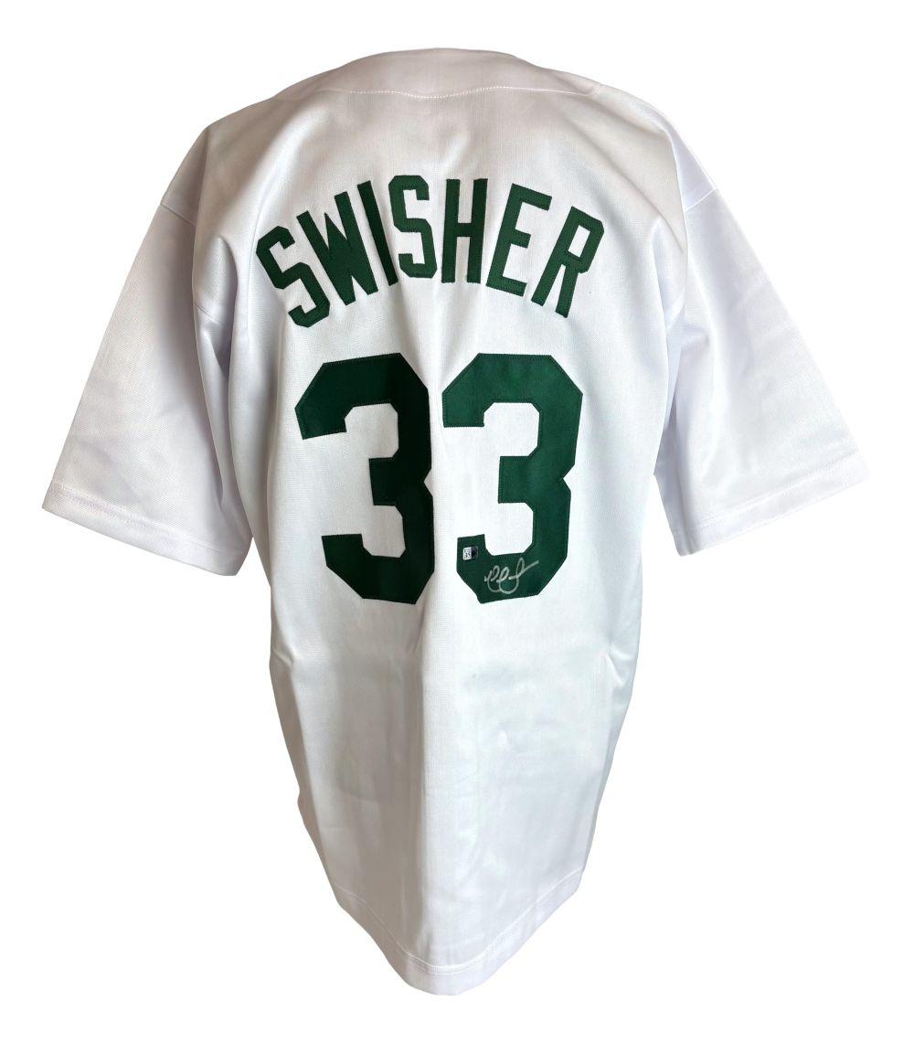 Nick Swisher Signed Jersey (Sports Integrity) at PristineAuction.com Nick Swisher Signed Jersey (Sports Integrity) at PristineAuction.com
