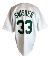 Nick Swisher Signed Jersey (Sports Integrity) at PristineAuction.com