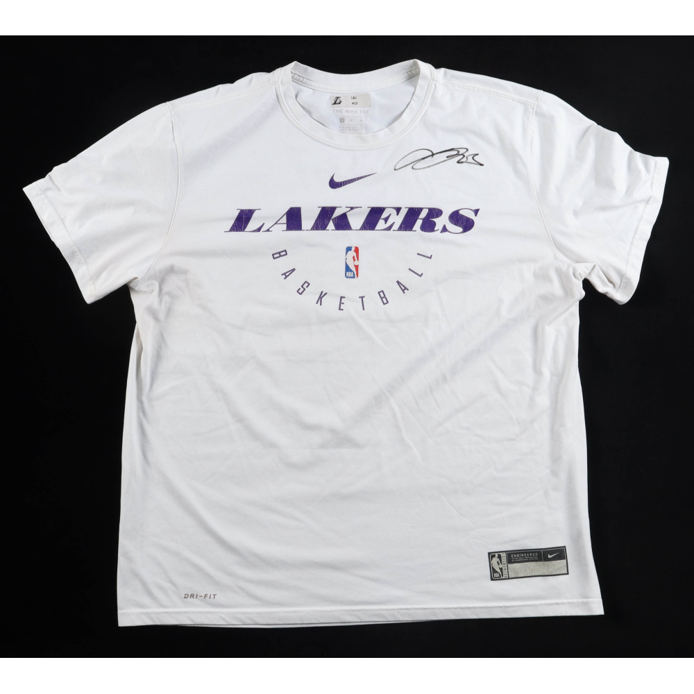 lakers practice shirt white