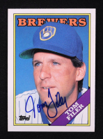 Tom Filer Signed 1988 Topps Traded #37T (JSA) at PristineAuction.com