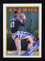 Jim Deshaies Signed 1988 Topps #24 (JSA) at PristineAuction.com