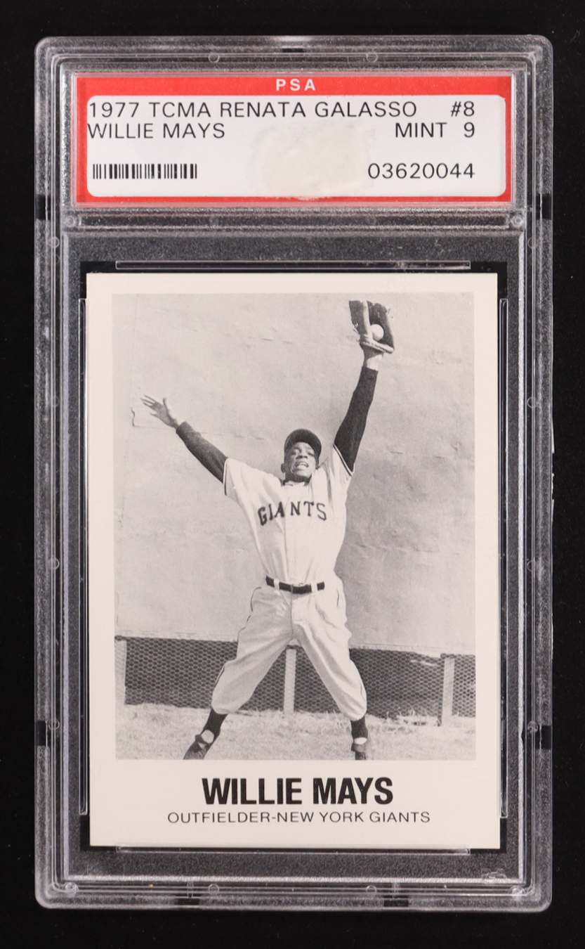 Willie Mays 1977 TCMA Renata Galasso #8 (PSA 9) at PristineAuction.com Willie Mays 1977 TCMA Renata Galasso #8 (PSA 9) at PristineAuction.com