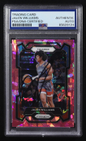 Jalen Williams Signed 2023-24 Panini Prizm Prizms Pink Ice #19 (PSA Encapsulated) at PristineAuction.com