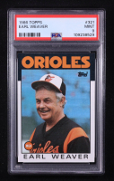 Earl Weaver 1986 Topps #321 MG (PSA 9) at PristineAuction.com