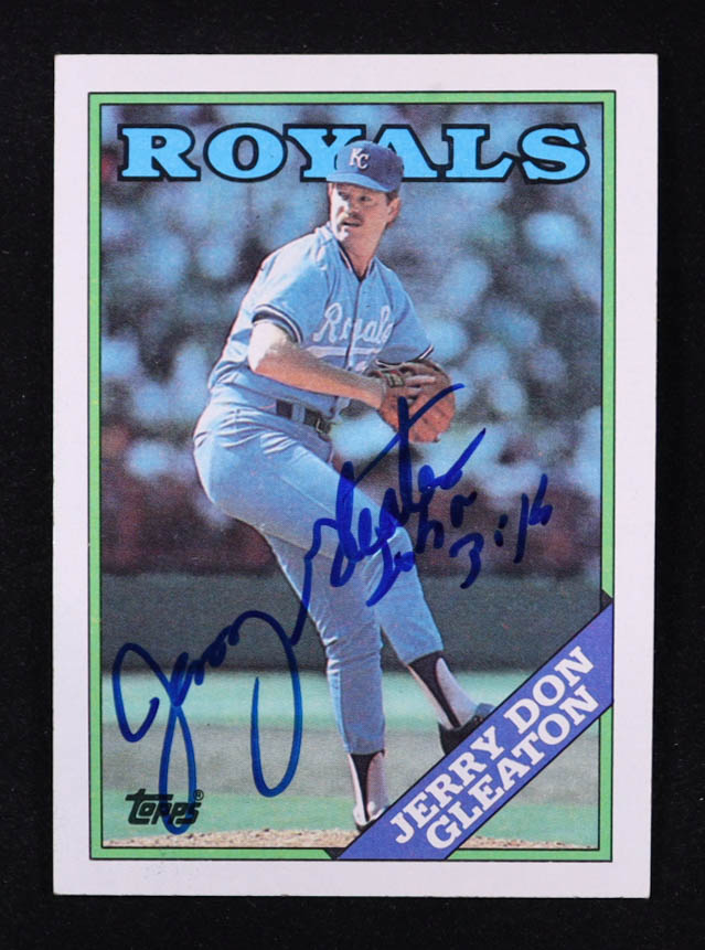 Jerry Don Gleaton Signed 1988 Topps #116 (JSA) at PristineAuction.com Jerry Don Gleaton Signed 1988 Topps #116 (JSA) at PristineAuction.com