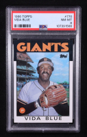 Vida Blue 1986 Topps #770 (PSA 8) at PristineAuction.com