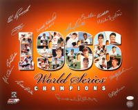 1966 Orioles | 16x20 Poster Team-Signed by (13) with Brooks Robinson, Jim Palmer, Frank Robinson (JSA) at PristineAuction.com