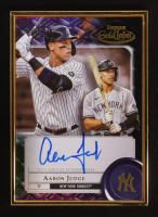 Aaron Judge 2022 Topps Gold Label Framed Autographs Black #FAAJ #14/15 at PristineAuction.com
