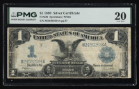 1899 U.S. $1 "Black Eagle" Silver Certificate - Fr. 236 Signed: Speelman / White (PMG Very Fine 20) at PristineAuction.com