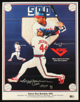 Reggie Jackson Signed Angels 17x23 Poster Inscribed "HOF 93" (TriStar) at PristineAuction.com
