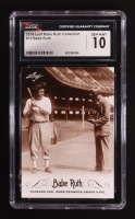 Babe Ruth 2016 Leaf Babe Ruth Collection #73 (CGC 10) at PristineAuction.com
