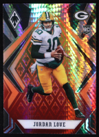 Jordan Love 2020 Panini Phoenix Fire Burst #104 RC at PristineAuction.com