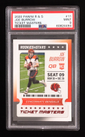 Joe Burrow 2020 Rookies and Stars Ticket Masters #11 RC (PSA 9) at PristineAuction.com