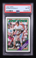 Dennis Eckersley 1988 Topps #72 (PSA 8) at PristineAuction.com