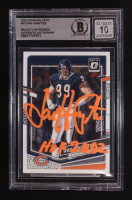 Dan Hampton Signed 2023 Donruss Optic #33 Inscribed "HOF 2002" (BGS Encapsulated) at PristineAuction.com