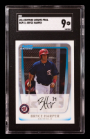 Bryce Harper 2011 Bowman Chrome Prospects #BCP111 (SGC 9) at PristineAuction.com