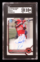 Leonardo Balcazar 2022 Bowman Chrome Prospect Autographs #CPALB (SGC 10) at PristineAuction.com