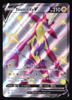 Toxtricity V 2021 Pokemon Shining Fates #SV112 Holo at PristineAuction.com