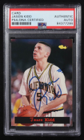 Jason Kidd Signed 1994 Card Classic Draft Picks RC (PSA) at PristineAuction.com