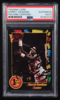 Darryl Dawkins Signed 1992 Wild Card Collegiate 1st Edition #69 (PSA) at PristineAuction.com
