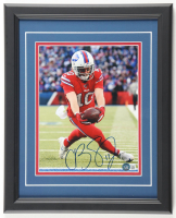Cole Beasley Signed Bills Custom Framed Photo Display (Beckett) at PristineAuction.com