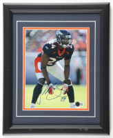 Champ Bailey Signed Broncos Custom Framed Photo Display (Beckett) at PristineAuction.com