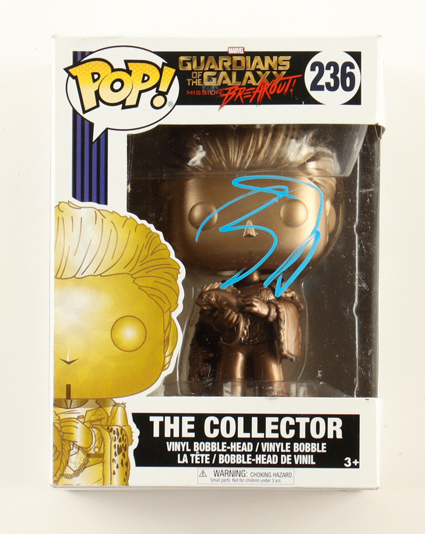 Benicio Del Toro Signed "Guardians of the Galaxy - Mission: Breakout" #236 The Collector Funko Pop! Vinyl Figure (ACOA) at PristineAuction.com Benicio Del Toro Signed "Guardians of the Galaxy - Mission: Breakout" #236 The Collector Funko Pop! Vinyl Figure (ACOA) at PristineAuction.com