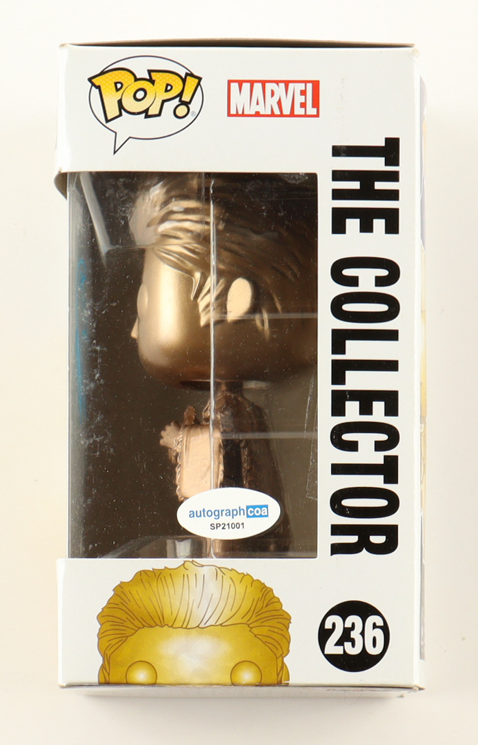 Benicio Del Toro Signed "Guardians of the Galaxy - Mission: Breakout" #236 The Collector Funko Pop! Vinyl Figure (ACOA) at PristineAuction.com Benicio Del Toro Signed "Guardians of the Galaxy - Mission: Breakout" #236 The Collector Funko Pop! Vinyl Figure (ACOA) at PristineAuction.com