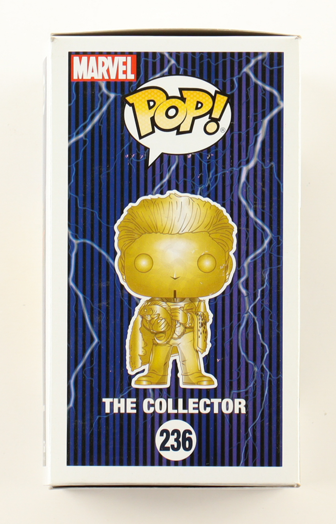 Benicio Del Toro Signed "Guardians of the Galaxy - Mission: Breakout" #236 The Collector Funko Pop! Vinyl Figure (ACOA) at PristineAuction.com Benicio Del Toro Signed "Guardians of the Galaxy - Mission: Breakout" #236 The Collector Funko Pop! Vinyl Figure (ACOA) at PristineAuction.com