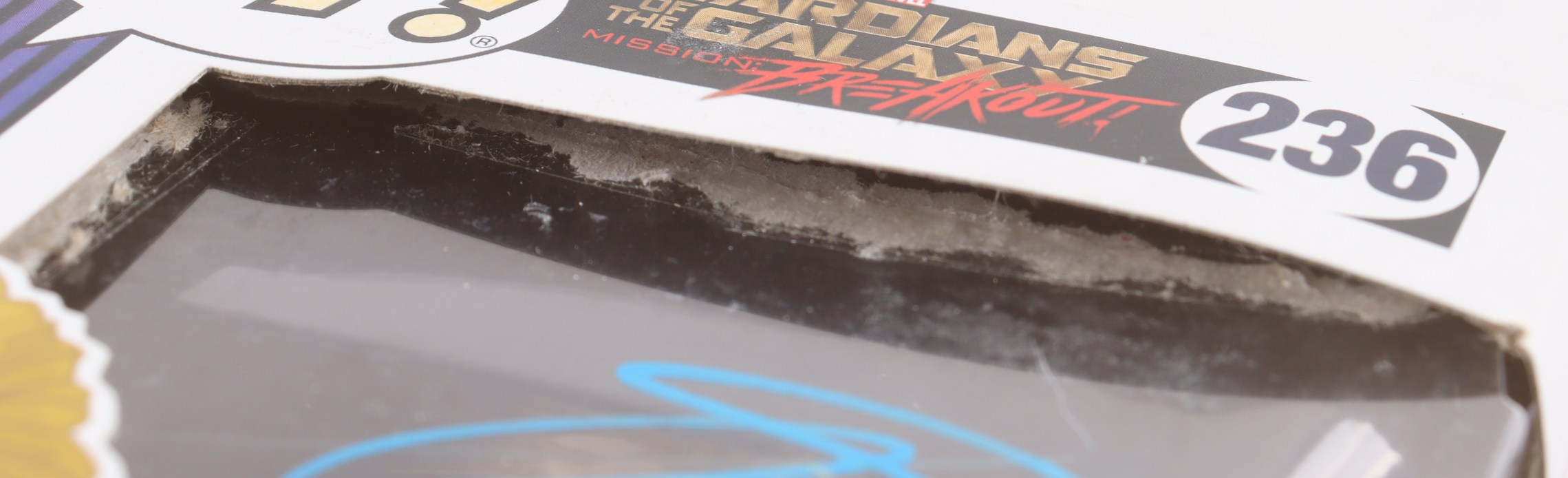 Benicio Del Toro Signed "Guardians of the Galaxy - Mission: Breakout" #236 The Collector Funko Pop! Vinyl Figure (ACOA) at PristineAuction.com Benicio Del Toro Signed "Guardians of the Galaxy - Mission: Breakout" #236 The Collector Funko Pop! Vinyl Figure (ACOA) at PristineAuction.com