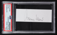 Jerry West Signed Cut (PSA) at PristineAuction.com