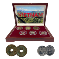 Vietnam: A 6-Coin Collection with Display Box at PristineAuction.com