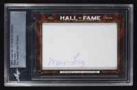 Marv Levy 2021 Leaf Hall Of Fame Cut Edition Auto #1/1 at PristineAuction.com