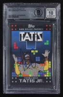 Fernando Tatis Jr. Signed 2021 Topps Project70 #632 Brittney Palmer (BGS Encapsulated) at PristineAuction.com