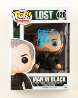 Titus Welliver Signed "Lost" #420 Man in Black Funko Pop! Figure (ACOA) at PristineAuction.com