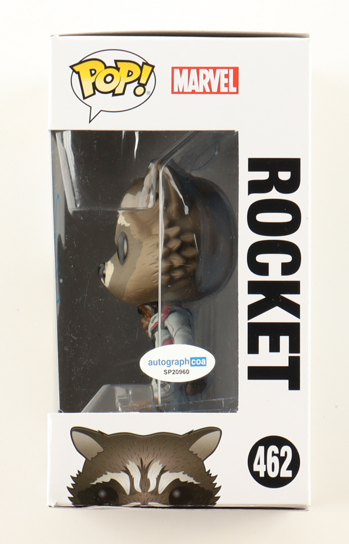 Bradley Cooper Signed "Avengers" #462 Rocket Bobble-Head Funko Pop! Vinyl Figure (ACOA) at PristineAuction.com Bradley Cooper Signed "Avengers" #462 Rocket Bobble-Head Funko Pop! Vinyl Figure (ACOA) at PristineAuction.com