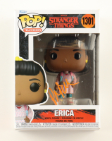 Priah Ferguson Signed "Stranger Things" #1301 Erica Funko Pop! Vinyl Figure (ACOA) at PristineAuction.com