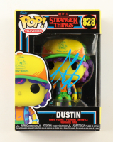 Gaten Matarazzo Signed "Stranger Things" #828 Dustin Henderson Funko Pop! Vinyl Figure (ACOA) at PristineAuction.com