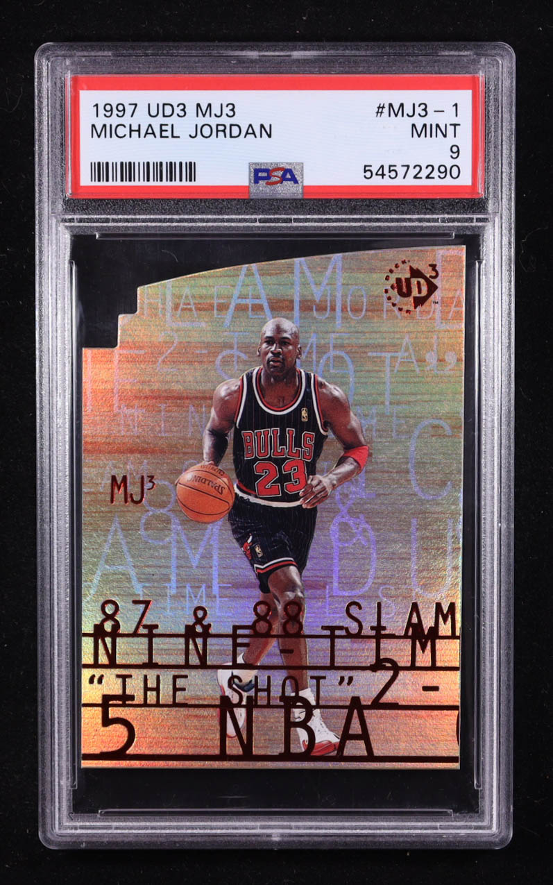 Michael Jordan 1997-98 UD3 MJ3 #MJ31 (PSA 9) at PristineAuction.com Michael Jordan 1997-98 UD3 MJ3 #MJ31 (PSA 9) at PristineAuction.com