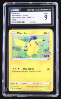 Pikachu 2022 Pokemon TCG Sword & Shield Pokemon GO #028 Holo (CGC 9) at PristineAuction.com