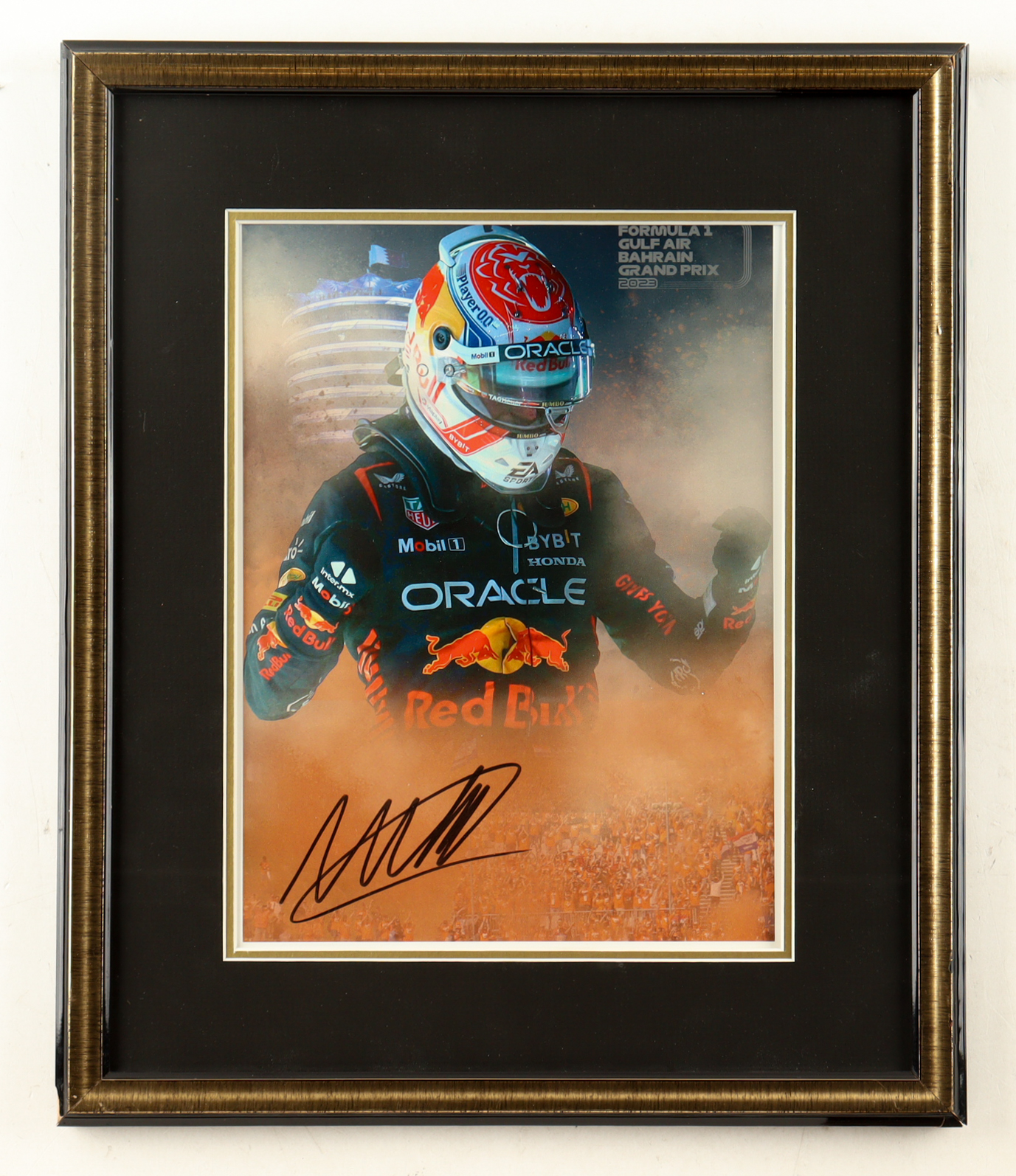 Max Verstappen Signed Formula 1 Custom Framed Poster (Beckett) at PristineAuction.com Max Verstappen Signed Formula 1 Custom Framed Poster (Beckett) at PristineAuction.com