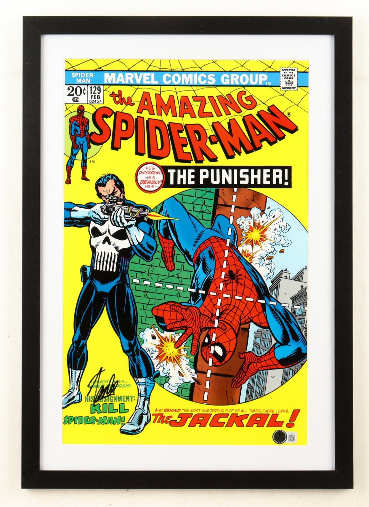 Stan Lee Signed Custom Framed Poster (Beckett) at PristineAuction.com Stan Lee Signed Custom Framed Poster (Beckett) at PristineAuction.com