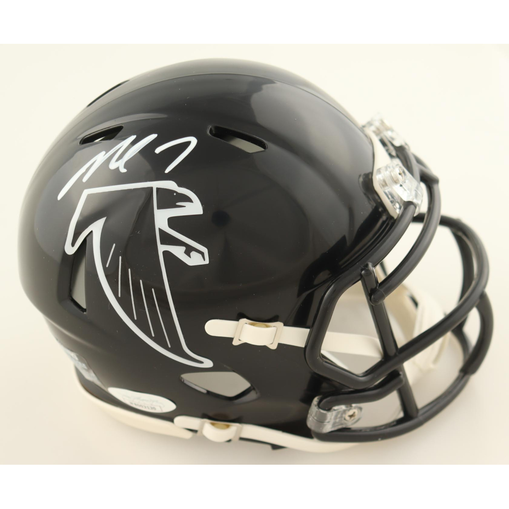 Michael Vick Signed Falcons Speed Mini Helmet (JSA) at PristineAuction.com