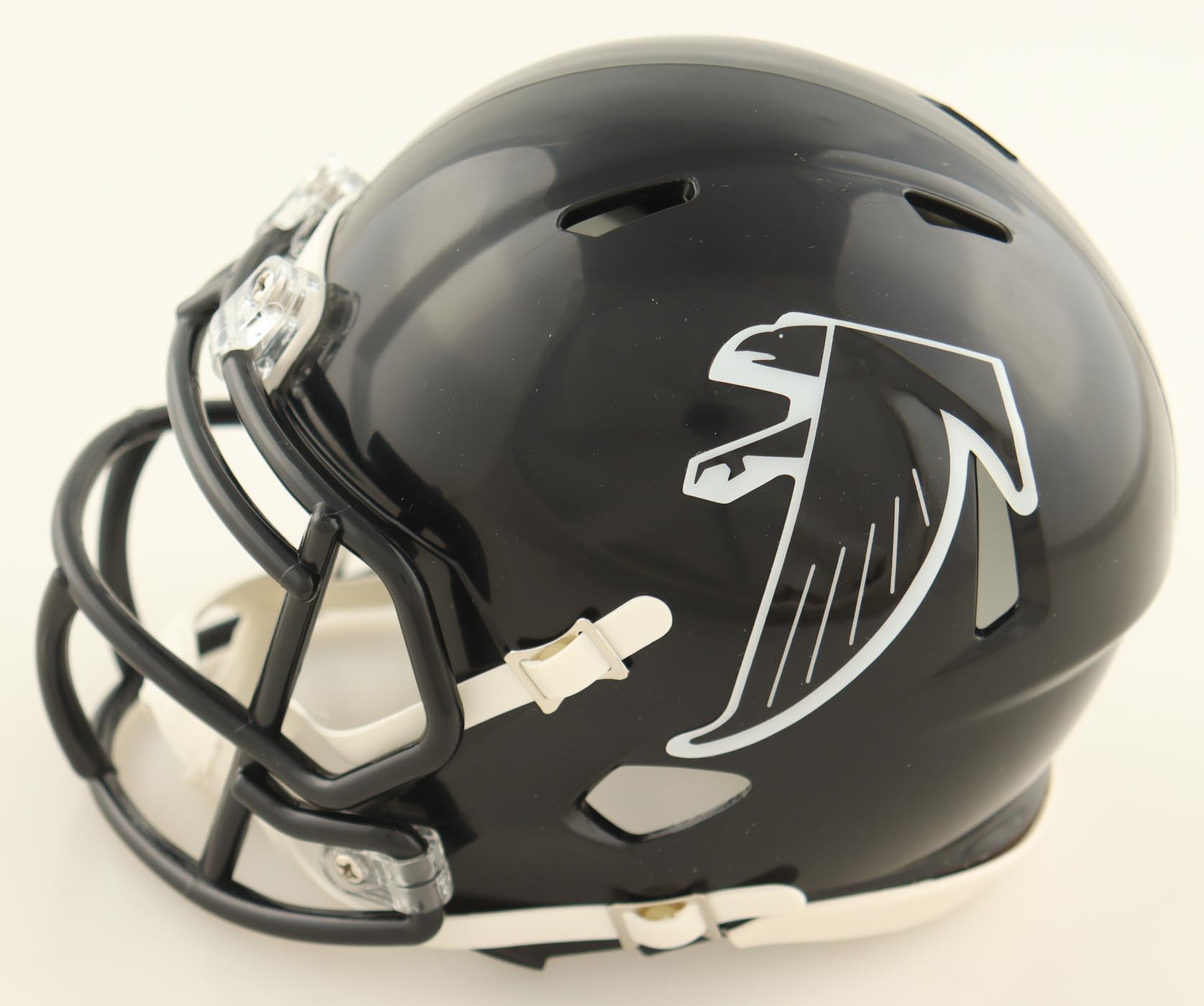 Michael Vick Signed Falcons Speed Mini Helmet (JSA) at PristineAuction.com Michael Vick Signed Falcons Speed Mini Helmet (JSA) at PristineAuction.com