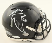 Michael Vick Signed Falcons Speed Mini Helmet (JSA) at PristineAuction.com