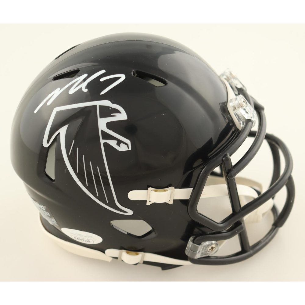 Michael Vick Signed Falcons Speed Mini Helmet (JSA) at PristineAuction.com