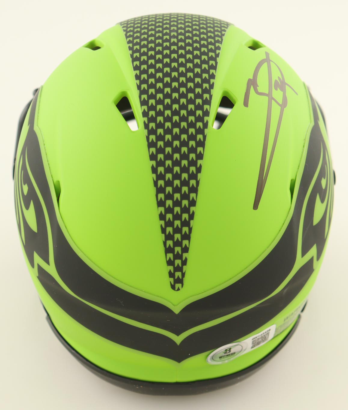 Earl Thomas Signed Seahawks Rave Alternate Speed Mini Helmet (Beckett) at PristineAuction.com Earl Thomas Signed Seahawks Rave Alternate Speed Mini Helmet (Beckett) at PristineAuction.com