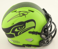 Earl Thomas Signed Seahawks Rave Alternate Speed Mini Helmet (Beckett) at PristineAuction.com