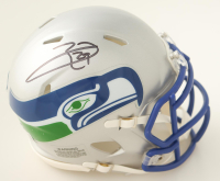 Earl Thomas Signed Seahawks Throwback Alternate Alternate Speed Mini Helmet (Beckett) at PristineAuction.com