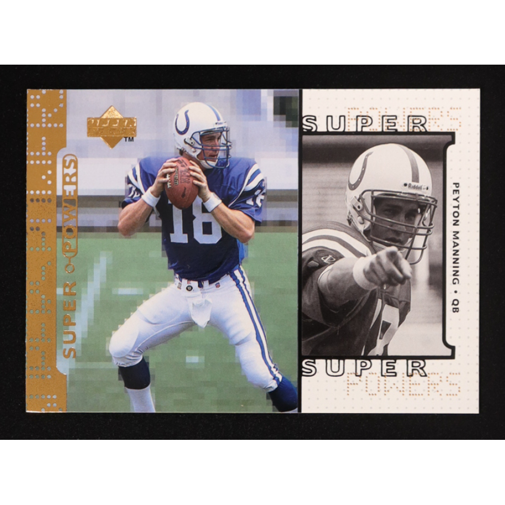 Peyton Manning 1998 Upper Deck Super Powers #S16 RC at PristineAuction.com